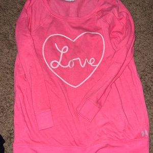 VS pink sweater